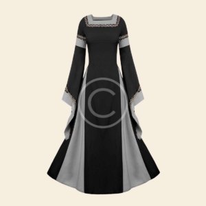 Medieval Lady Dress - Luxuriant Gown Model